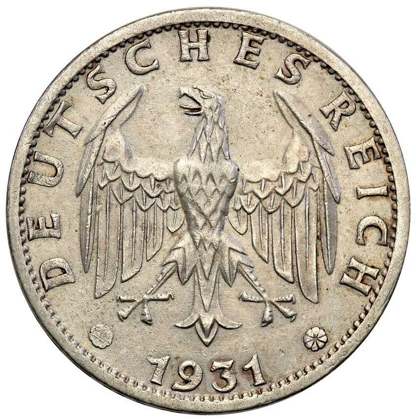 Niemcy Weimar 3 Marki 1931 A
